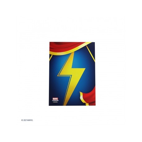 Sachet de 50 protèges carte taille standard Marvel Champions Art Sleeves - Ms. Marvel - Gamegenic