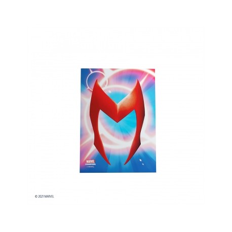Sachet de 50 protèges carte taille standard Marvel Champions Art Sleeves - Scarlet Witch - Gamegenic