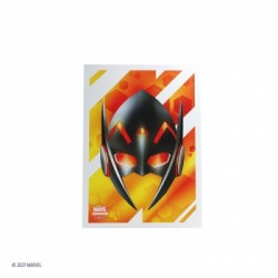 Sachet de 50 protèges carte taille standard Marvel Champions Art Sleeves - Wasp - Gamegenic