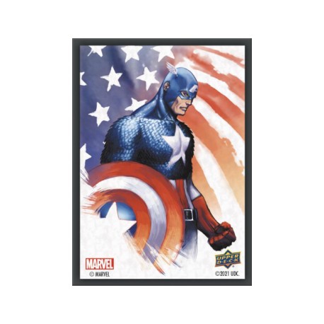 65 Protèges Cartes Marvel - Captain America