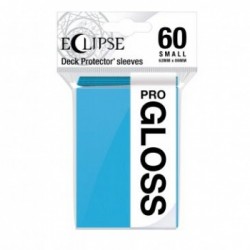 60 Protèges Cartes Gloss Eclipse Small - Bleu Ciel - Ultra Pro