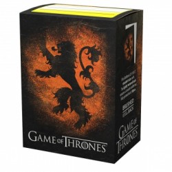 100 Protèges cartes Game of Thrones - Maison Lannister - Art Sleeves Dragon Shield