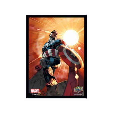 65 Protèges Cartes Marvel - Captain America/Sam Wilson