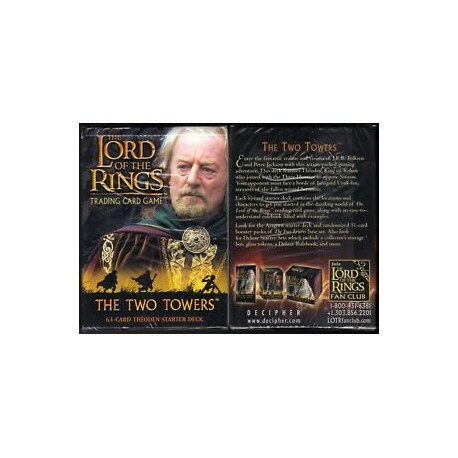 Starter VO The Two Towers Theoden - Le Seigneur des Anneaux CCG: Lord of The Rings CCG