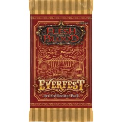 1st Edition - 1 Booster EVERFEST Flesh &amp;amp; Blood TCG