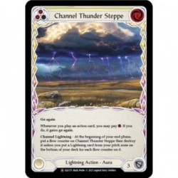Rainbow Foil - Channel Thunder Steppe - Flesh And Blood TCG
