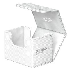 Sidewinder 80 Cartes XenoSkin Monocouleur - Blanc - Ultimate Guard
