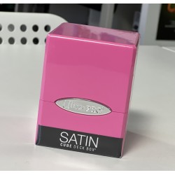 Satin Cube Box Ultra Pro - Rose Vif