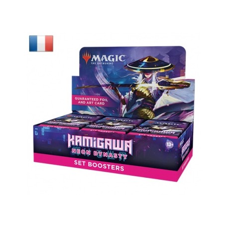 VF - 1 BOITE de 30 Boosters d&amp;amp;amp;#039;Extension Kamigawa Neon Dynasty - Magic The Gathering