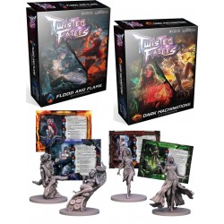 Twisted Fables - pack 2 extensions Flood & Flames + Dark Machinations