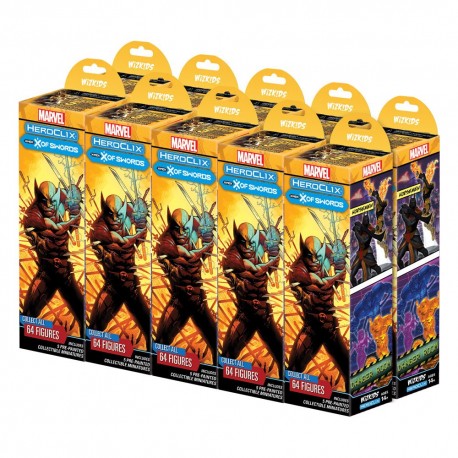 CARTON de 2 Bricks de 10 Boosters X-Men X of Swords - Marvel HeroClix