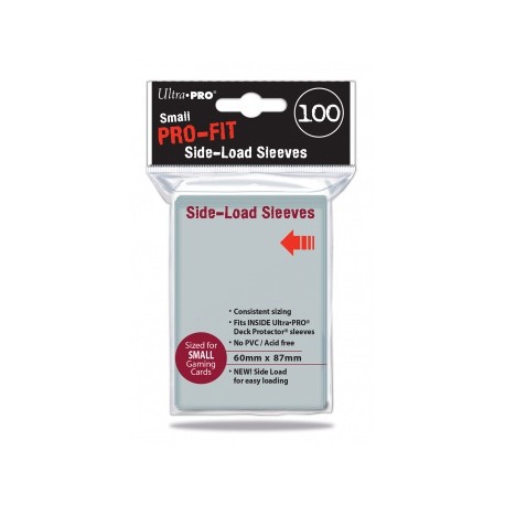 100 Protèges Cartes PRO-Fit Side Load Small - Ultra Pro