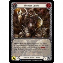Thunder Quake (Red) - Flesh And Blood TCG