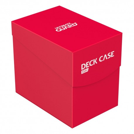 Boite Deck Case 133 Cartes - Rouge - Ultimate Guard
