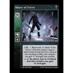 Show of Force - Vampire The Eternal Struggle