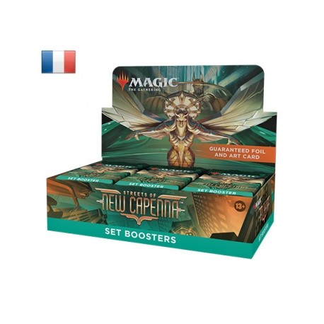 VF - 1 BOITE de 30 Boosters d&#039;Extension Streets of New Capenna - Magic The Gathering