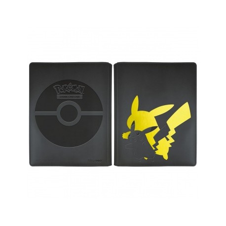 Pokémon: Portfolio (album) de rangement zippé 360 cartes Pikachu Elite  Series