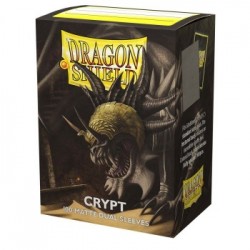 100 Protèges cartes Dual Matte - Crypt - Neonen Dragon Shield