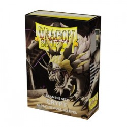 60 Protèges cartes Dual Matte Taille Japonaise - Crypt - Neonen Dragon Shield