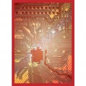50 Protèges Cartes Legion - Gloss Sleeves - Circuit - Red