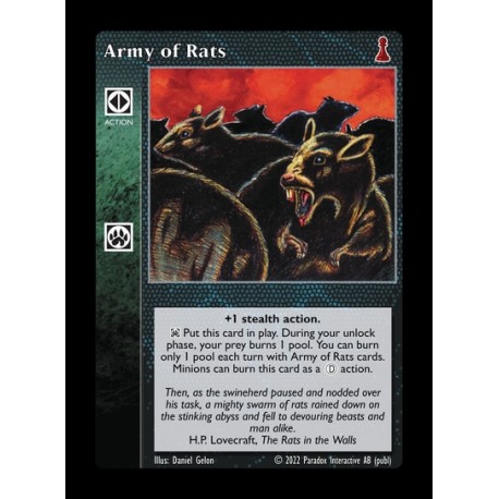 VO - Army of Rats - VTES - First Blood