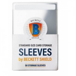 50 Protèges Cartes Standard Storage Sleeves - Beckett Shield