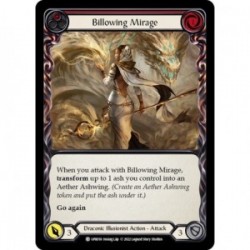 Rainbow Foil - Billowing Mirage (Red) - Flesh And Blood TCG