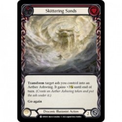 Rainbow Foil - Skittering Sands (Red) - Flesh And Blood TCG