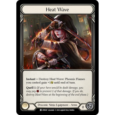Cold Foil - Heat Wave - Flesh And Blood TCG