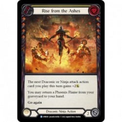 Rainbow Foil - Rise from the Ashes (Yellow) - Flesh And Blood TCG