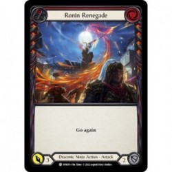 Rainbow Foil - Ronin Renegade (Red) - Flesh And Blood TCG