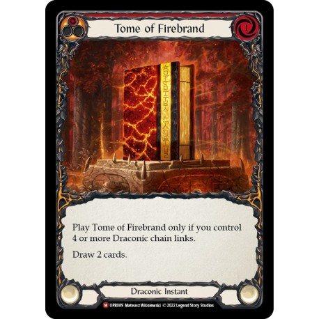 Tome of Firebrand - Flesh And Blood TCG
