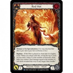 Rainbow Foil - Red Hot - Flesh And Blood TCG
