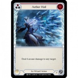 Rainbow Foil - Aether Hail (Red) - Flesh And Blood TCG