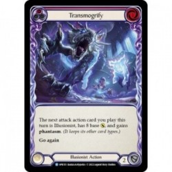 Rainbow Foil - Transmogrify (Red) - Flesh And Blood TCG