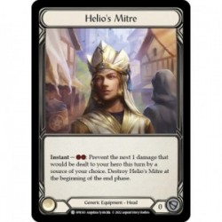 Cold Foil - Helio's Mitre - Flesh And Blood TCG