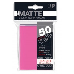 Protèges cartes Pro-Matte Ultra Pro - Bright Pink