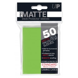 Protèges cartes Pro-Matte Ultra Pro - Lime Green