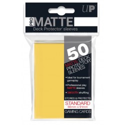 Protèges cartes Pro-Matte Ultra Pro - Yellow