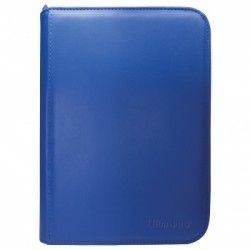 Portfolio zippé 4 cases Vivid - Bleu - Ultra Pro