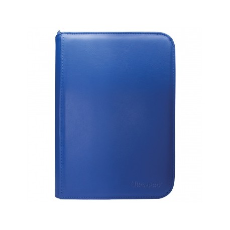 Portfolio zippé 4 cases Vivid - Bleu - Ultra Pro
