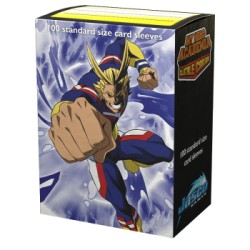 100 Protèges cartes My Hero Academia - All Might Punch - Art Sleeves Dragon Shield