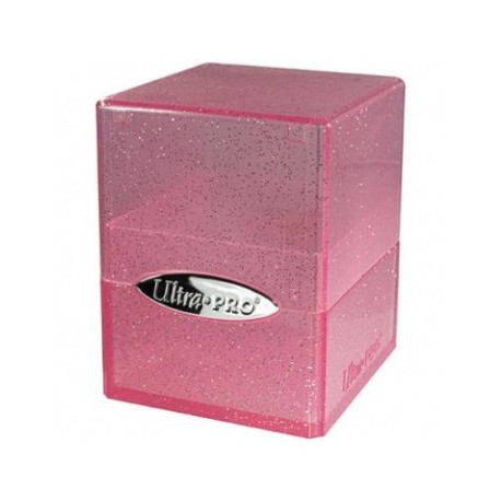Satin Cube - Glitter Pink - Ultra Pro