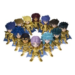 Saint Seiya ARTlized Tamashii Nations Box assortiment mini-figurines The Supreme Gold Saints Assemble! 8 cm