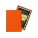 Protèges cartes Dragon Shield Standard matte - Tangerine