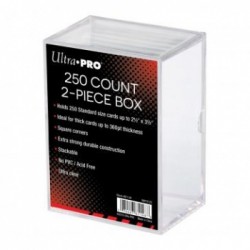 Boite de Stockage 250 Cartes - Transparente - Ultra Pro