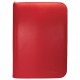Portfolio zippé 4 cases Vivid - Rouge - Ultra Pro