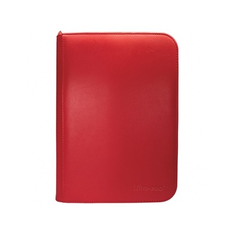 Portfolio zippé 4 cases Vivid - Rouge - Ultra Pro