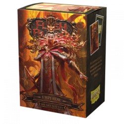 100 Protèges cartes - Flesh & Blood Emperor - Matte Art Sleeves Dragon Shield