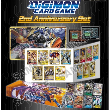 2nd Anniversary Set PB-12E - Digimon Card Game